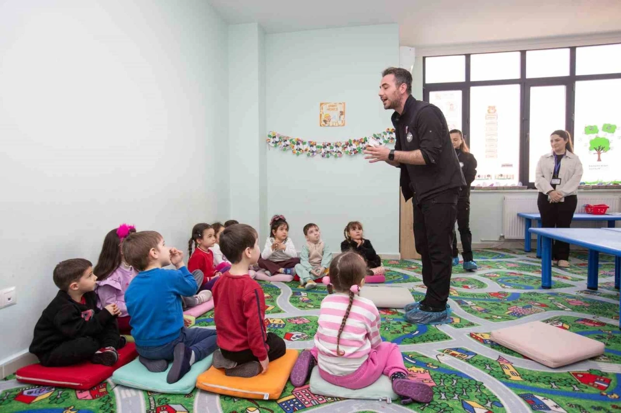 Büyükşehir’den çocuklara temel afet bilinci eğitimi
