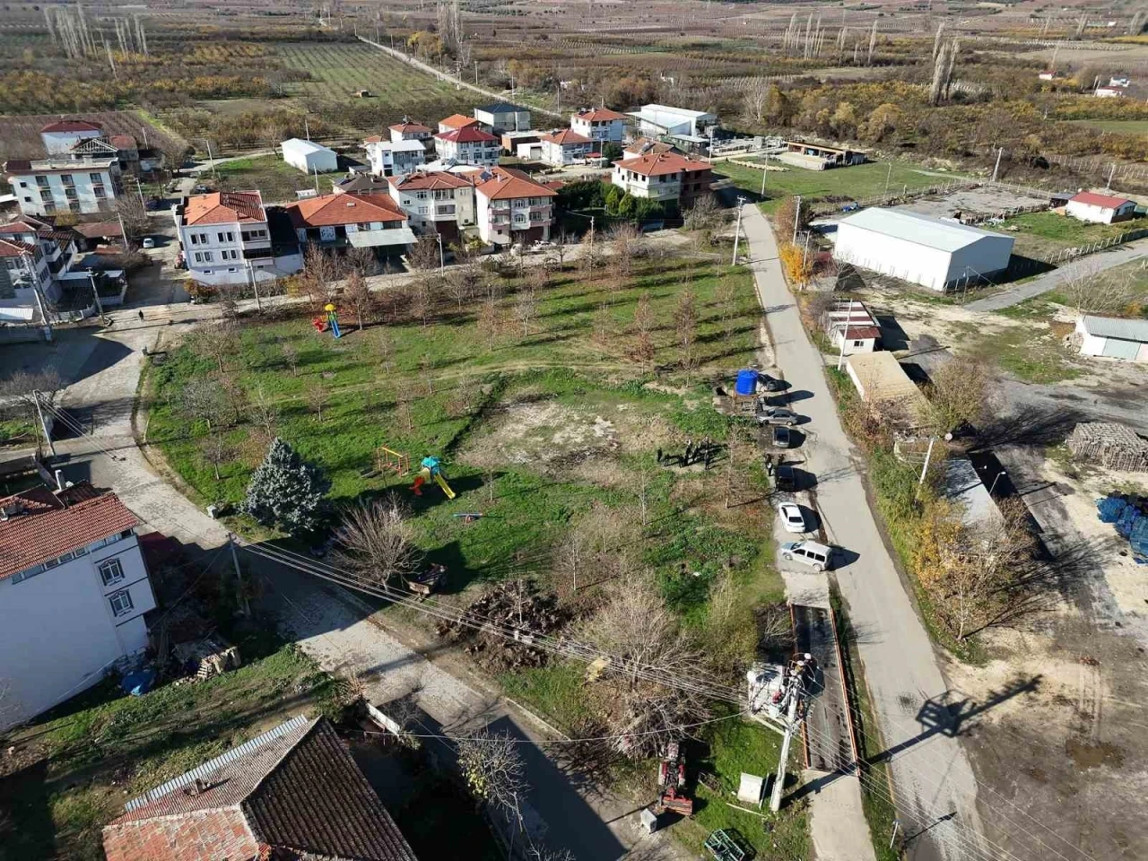 Büyükşehir Pamukova’ya yeni bir sosyal tesis kazandırıyor
