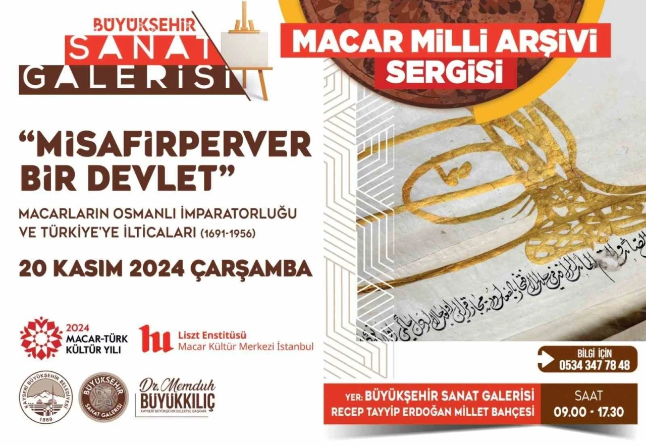 Büyükşehir Sanat Galerisi’den Türk-Macar dostluğunu anlatacak anlamlı sergi
