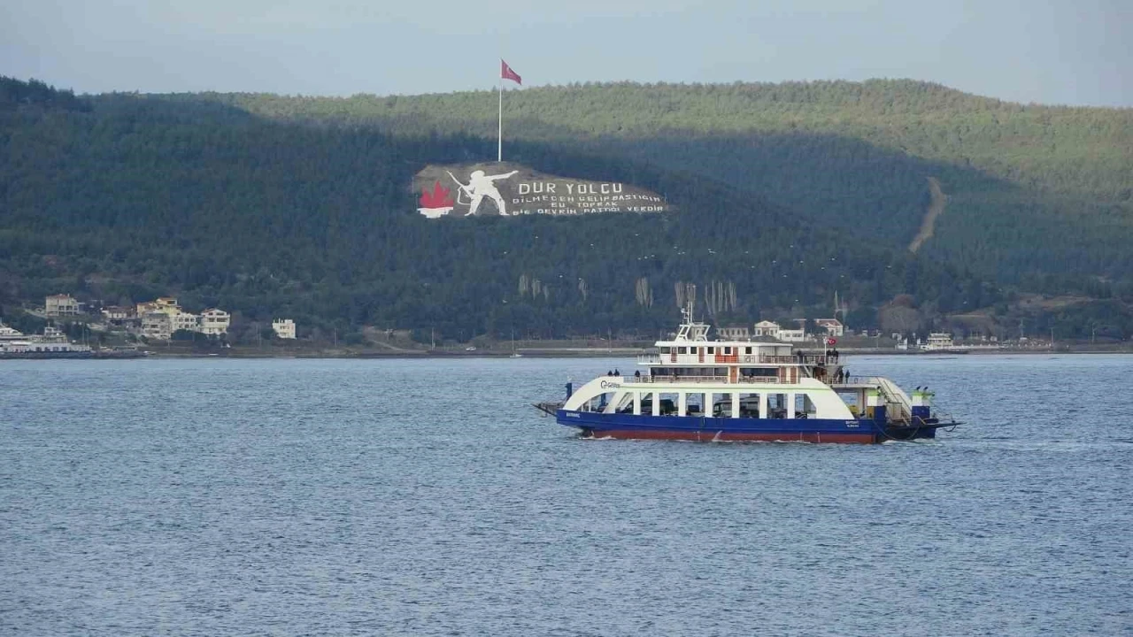 Çanakkale’de ada seferlerine fırtına engeli
