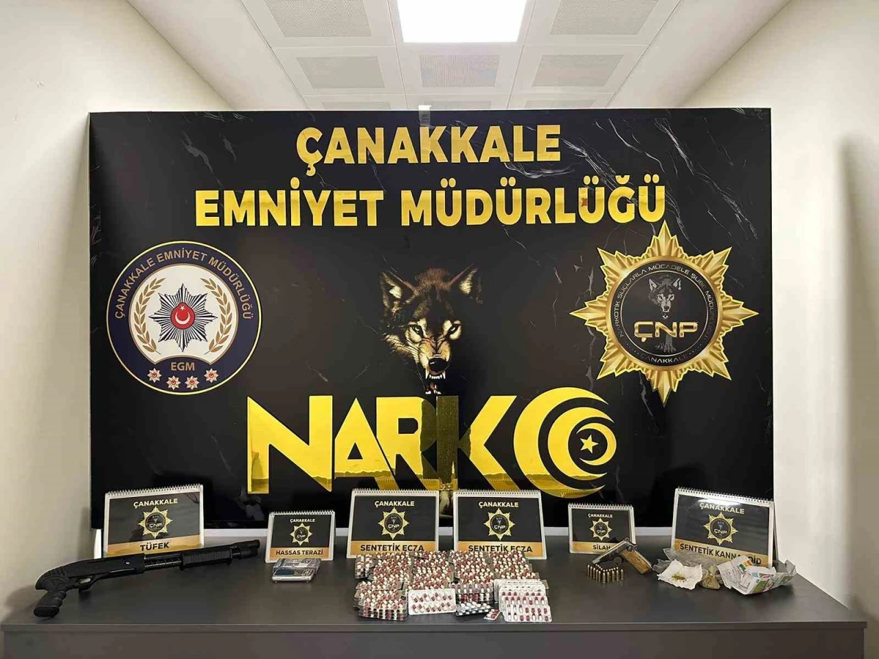 Çanakkale’de uyuşturucu operasyonuna 3 tutuklama
