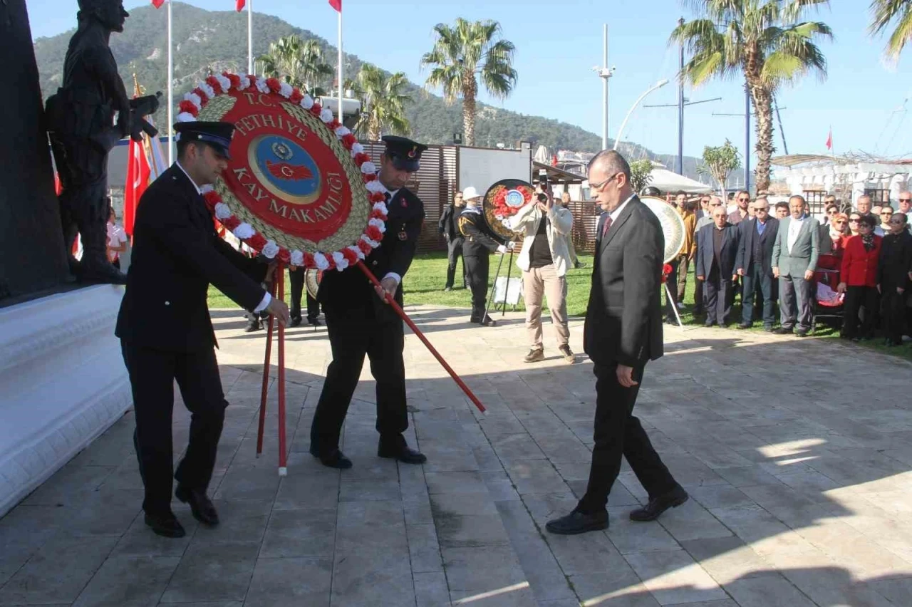 Çanakkale Zaferi’nin 110. Yılı Fethiye’de kutlandı
