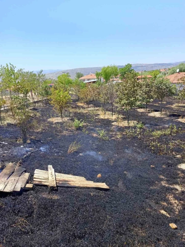 Çankırı’da çıkan ot yangınları büyümeden söndürüldü
