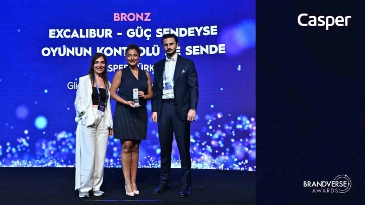 Casper, Brandverse Awards’te bronz ödülün sahibi oldu
