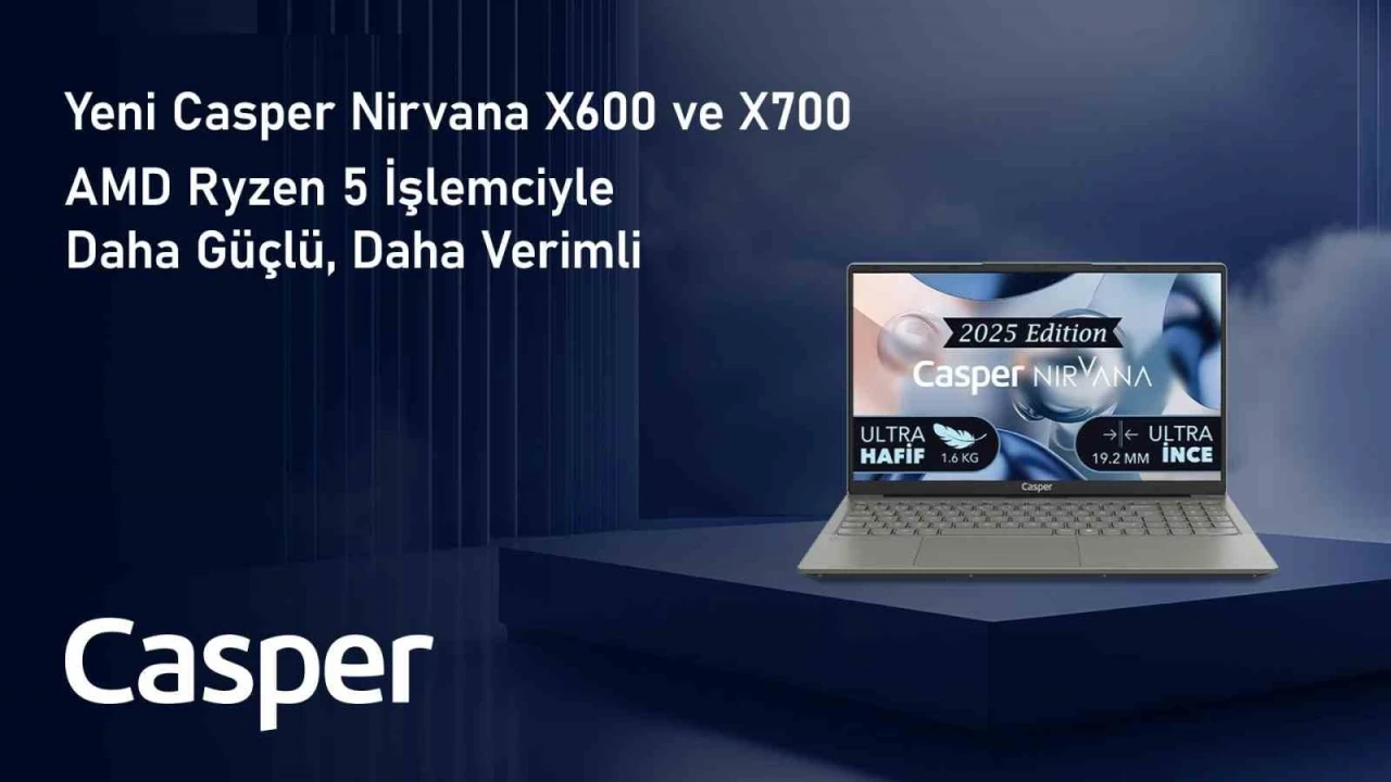 Casper Nirvana X600 ve X700, AMD Ryzen 5 işlemciyle güçlendirildi
