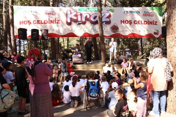 Çekmeköy’de kiraz festivali coşkusu
