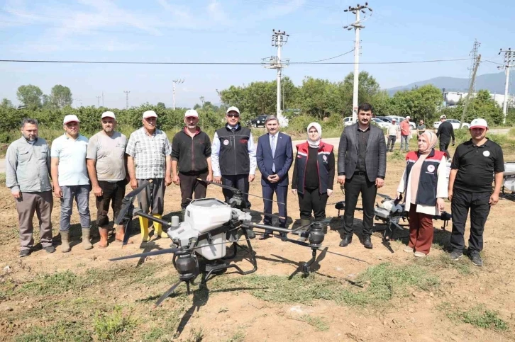 Çeltik toprakla buluştu
