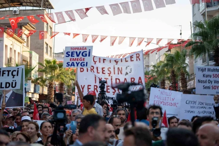 CHP Lideri Özel memleketinden seslendi: &quot;Benin gündemim çiftçinin gündemi&quot;
