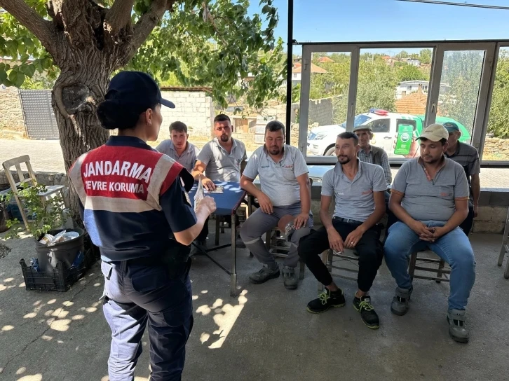 Çine’de vatandaşlara yangın riskleri anlatıldı
