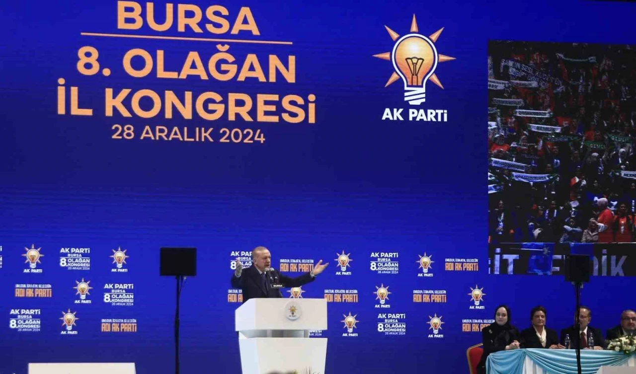 Cumhurbaşkanı Erdoğan, Bursa’ya 785 milyar liralık yatırım yaptıklarını açıkladı
