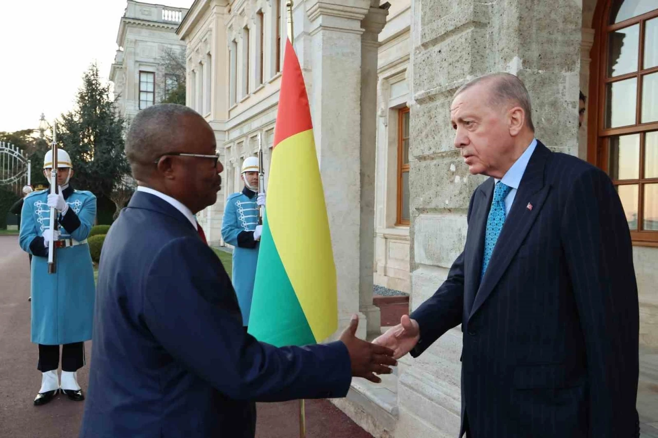 Cumhurbaşkanı Erdoğan, Gine Bissau Devlet Başkanı Embalo ile görüştü
