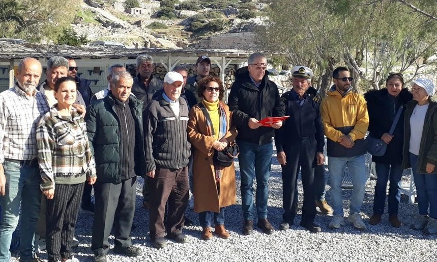 Datçalılar Knidos Ören Yeri için tepki gösterdi