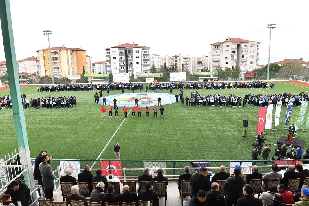 Denizli’de polisin düzenlediği ’Mahallemde Maç Var’ futbol turnuvası başladı
