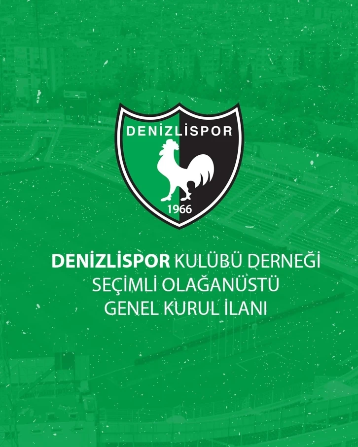 Denizlispor’da 15 günde yeniden kongre kararı alındı
