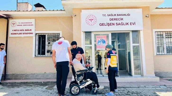 Derecik 4 Nolu Acil Sağlık Hizmetleri İstasyonu faaliyete geçti
