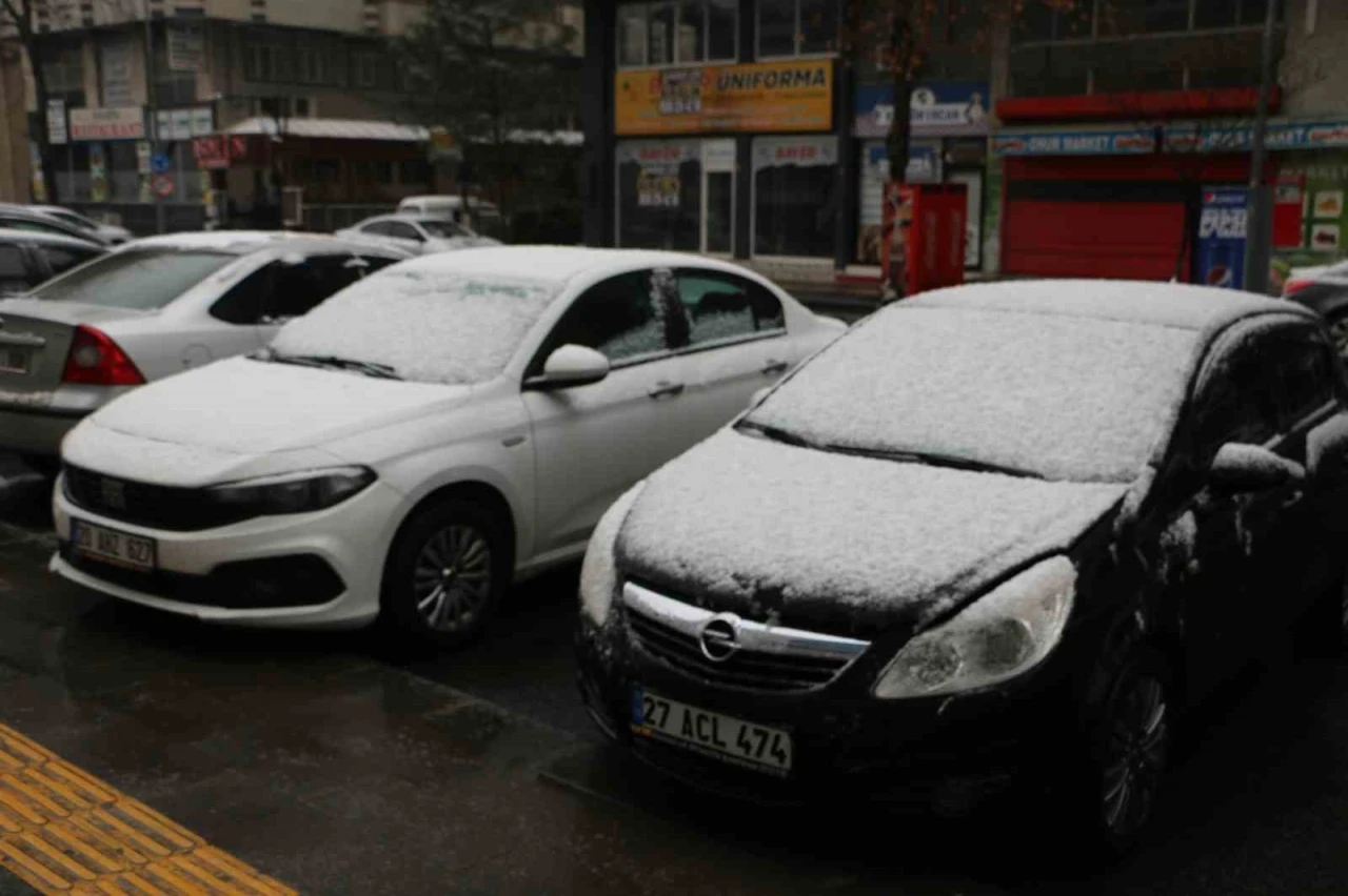 Diyarbakır’da kar yağışı etkili oldu
