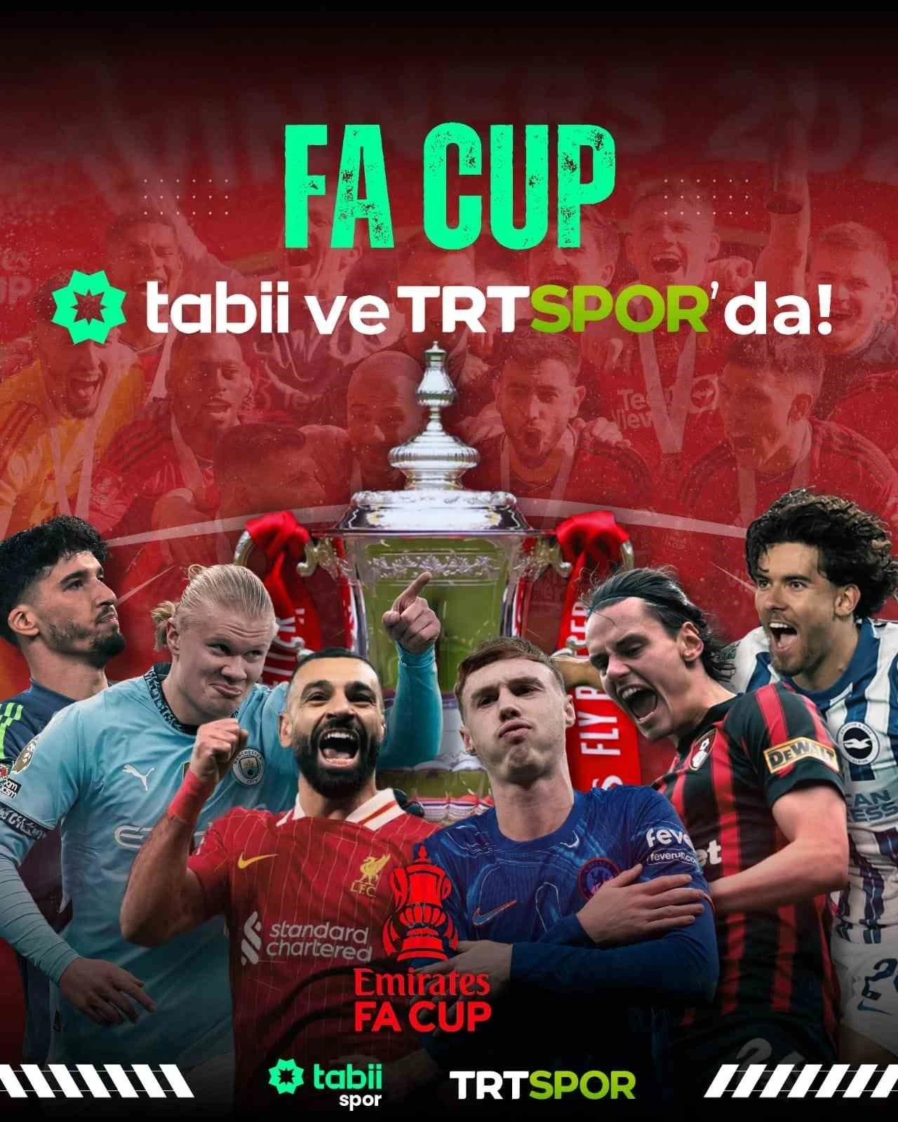 Dünyanın en köklü futbol turnuvası ’FA Cup’ 4 yıl boyunca TRT’de
