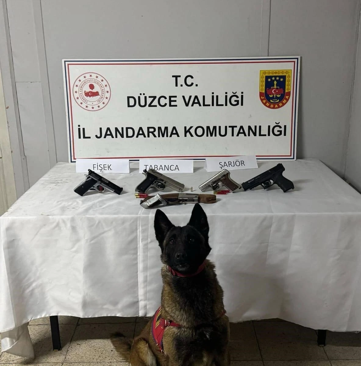 Düzce’de 5 adet ruhsatsız tabanca ele geçirildi
