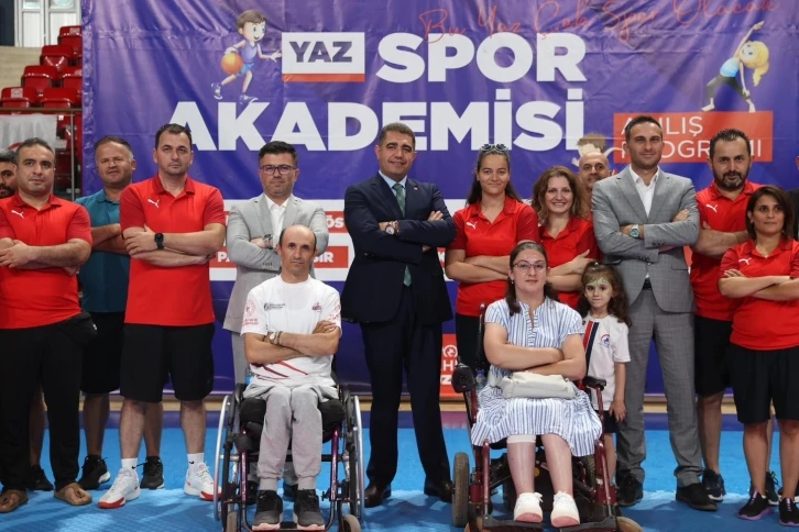 Düzce’de yaz spor akademisi açılışı yapıldı
