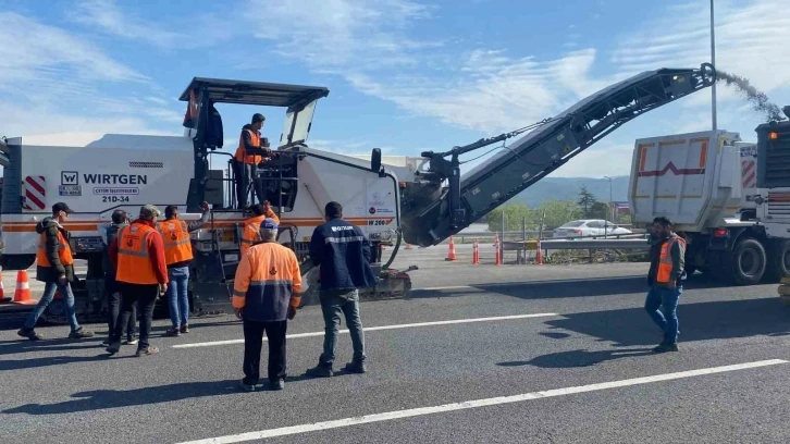 Düzce Kaynaşlı arası otoyol trafiğe kapandı
