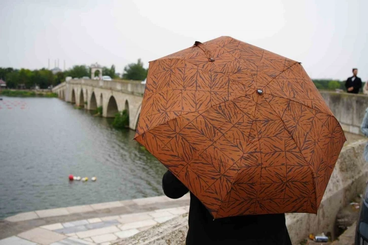 Edirne’de sağanak yağış
