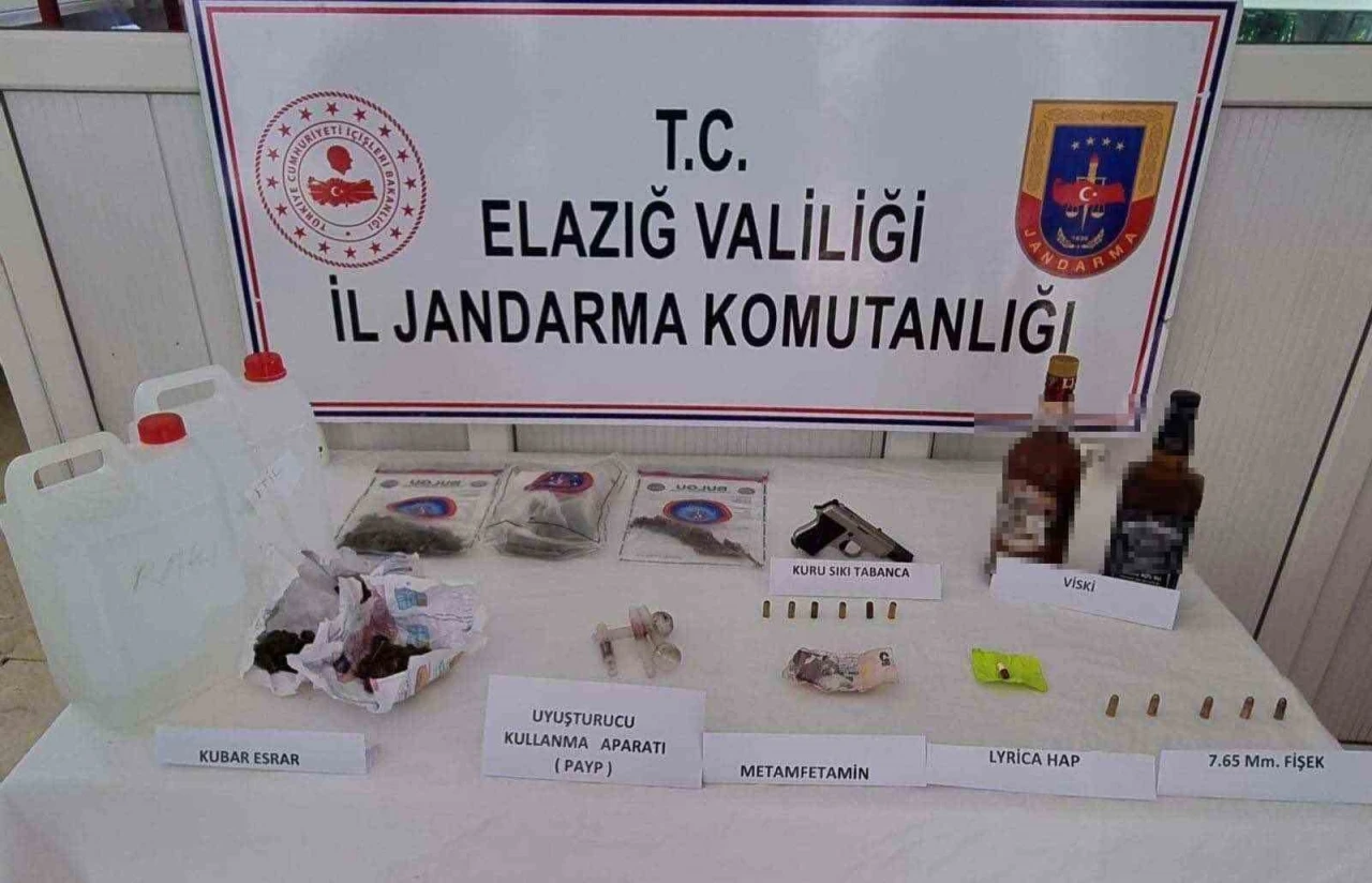 Elazığ’da 8 bin litre kaçak içki ele geçirildi, 8 şüpheli gözaltına alındı
