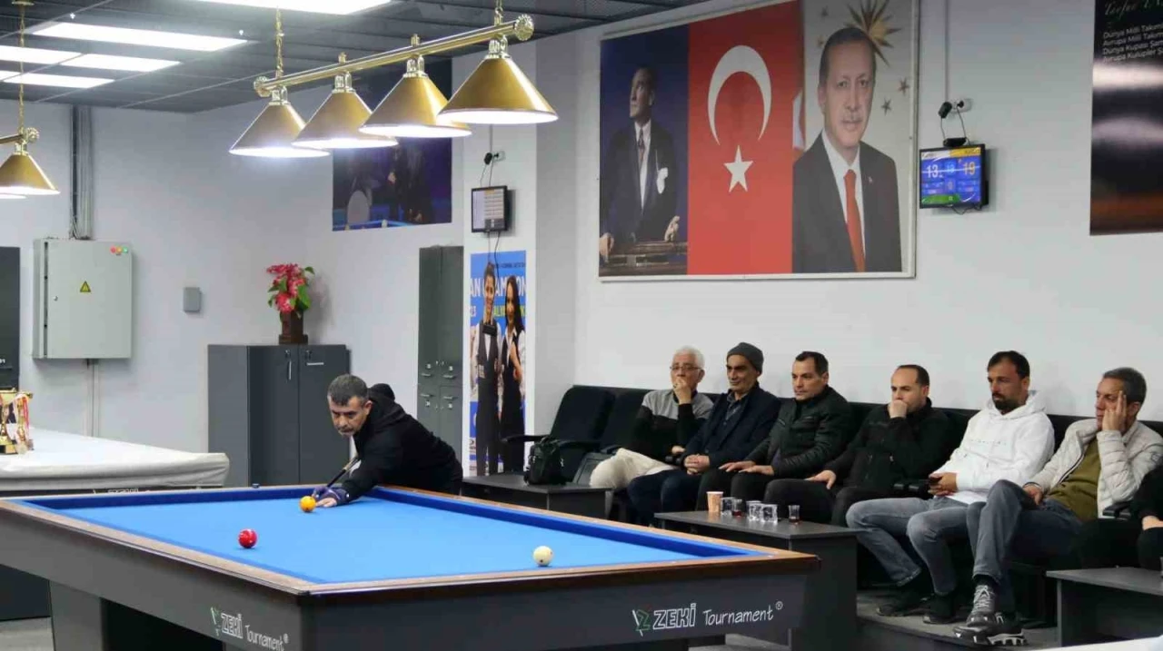 Elazığ’da bilardo şampiyonası sona erdi
