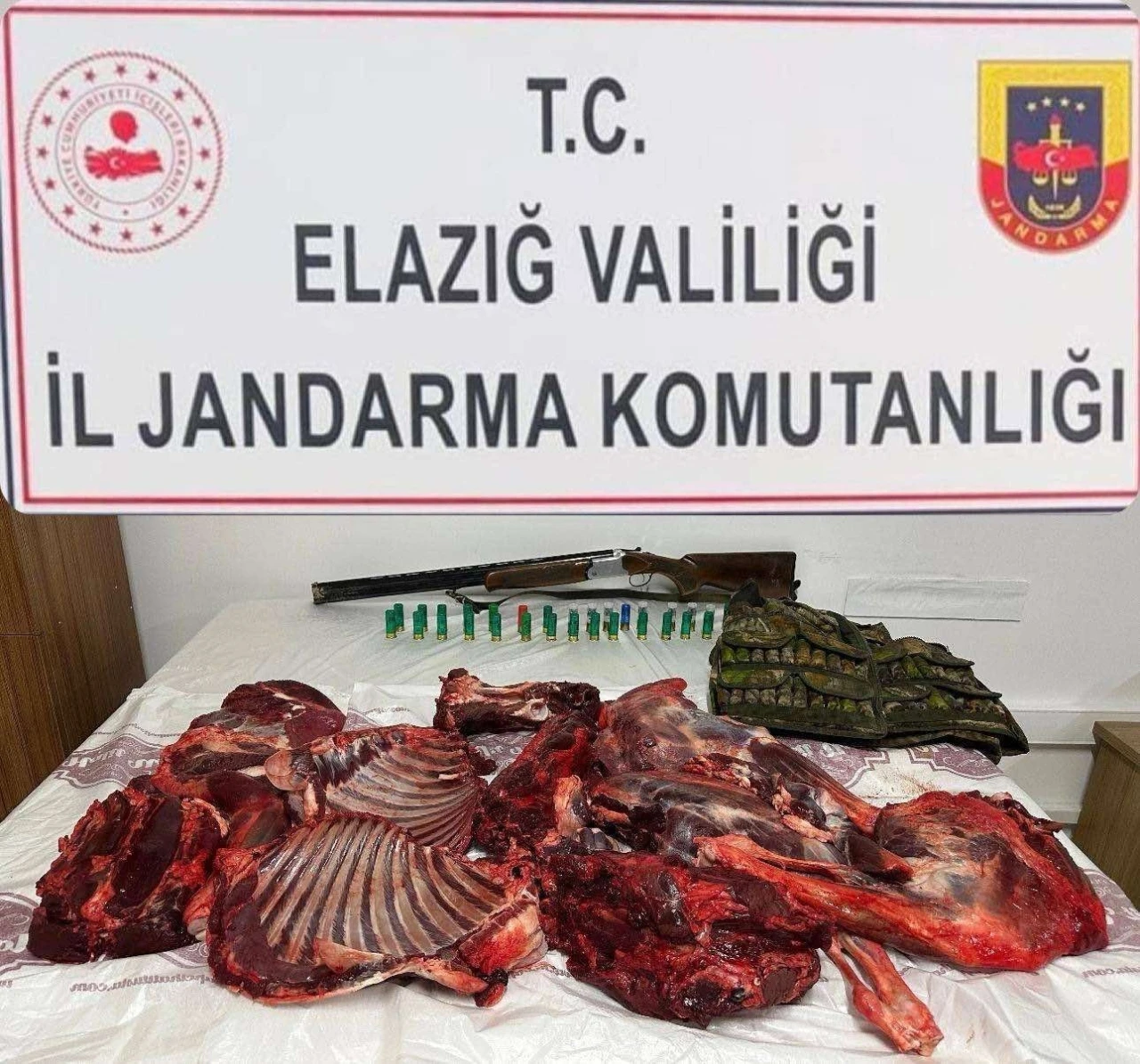 Elazığ’da dağ keçisini avlayan şahsa 650 bin lira ceza kesildi
