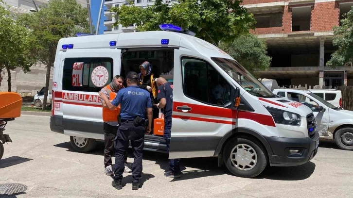 Elazığ’da motosiklet devrildi: 1 yaralı
