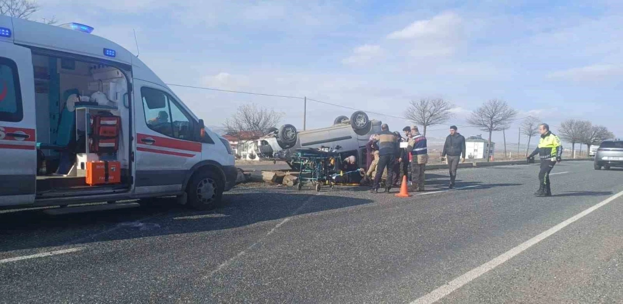 Elazığ’da trafik kazası: 1’i ağır 4 yaralı
