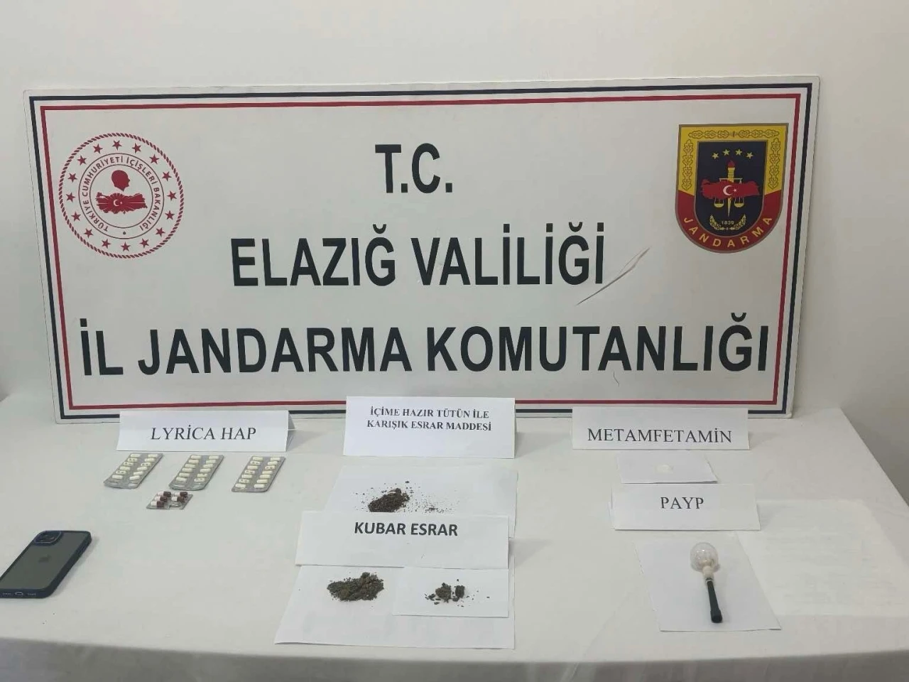 Elazığ’da uyuşturucu operasyonu: 1 gözaltı
