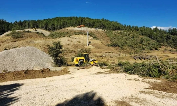 Emet Günlüce göleti yapımı için çalışmalara başlandı
