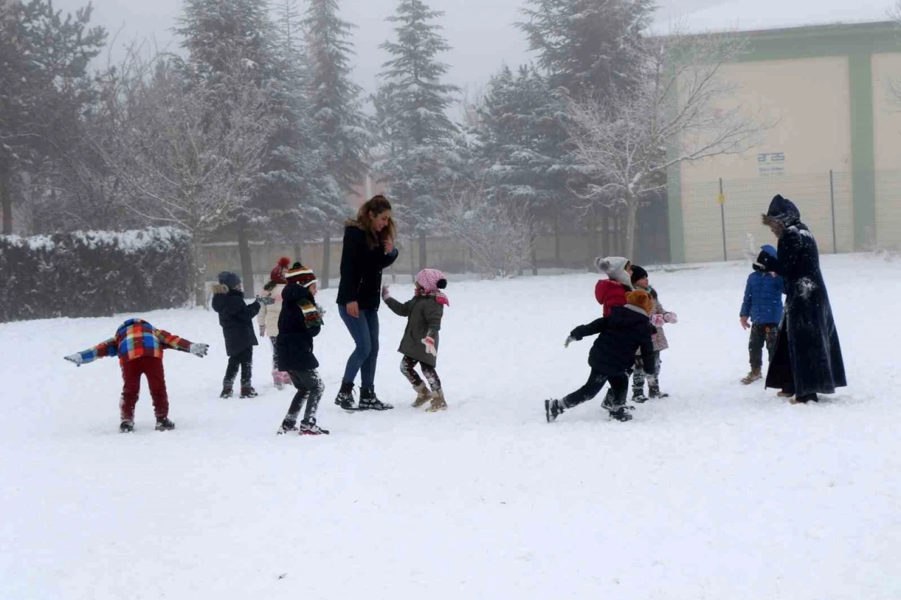 Erzincan’ın Tercan ilçesinde eğitime kar tatili
