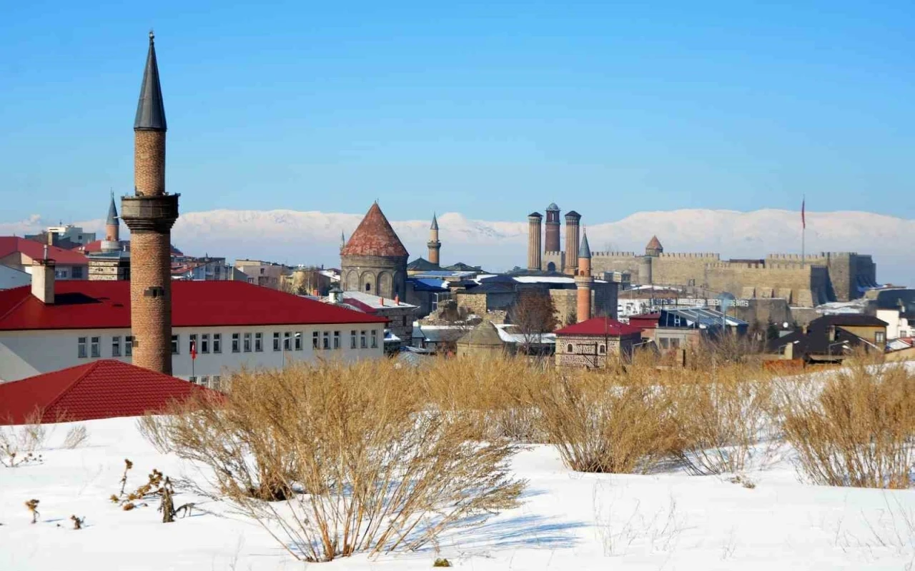 Erzurum’da termometreler -26’yı gösterdi
