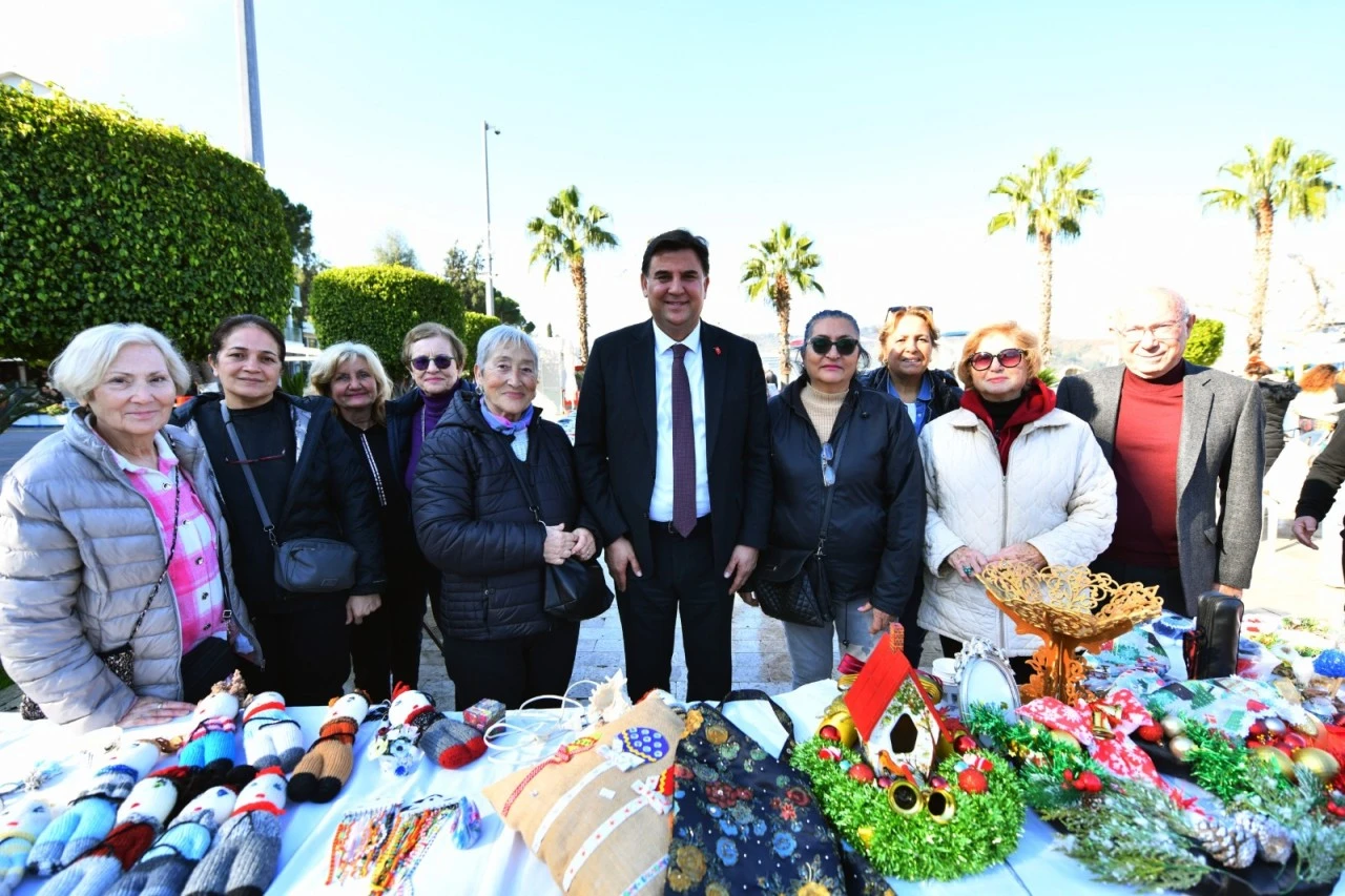 Fethiye Yeni Yıl Pazarı’nda dayanışma ve umut