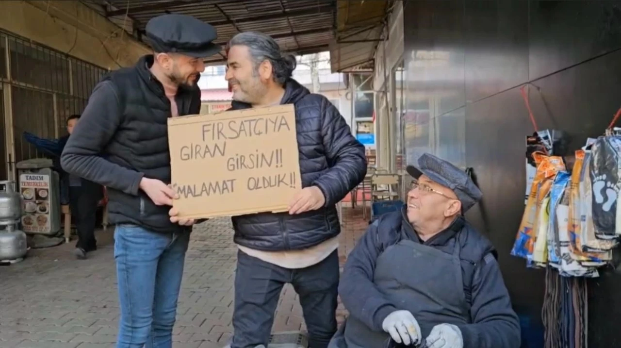 Fırsatçıları bisiklet üzerinde protesto ettiler
