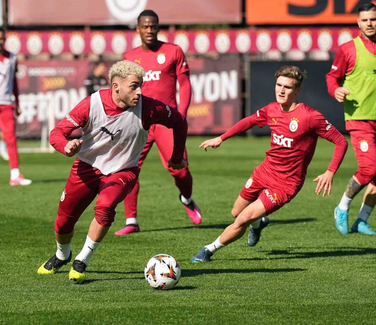 Galatasaray, Elfsborg maçı hazırlıklarını sürdürdü
