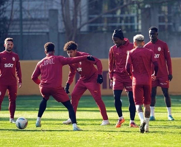 Galatasaray, Göztepe maçı hazırlıklarına devam etti
