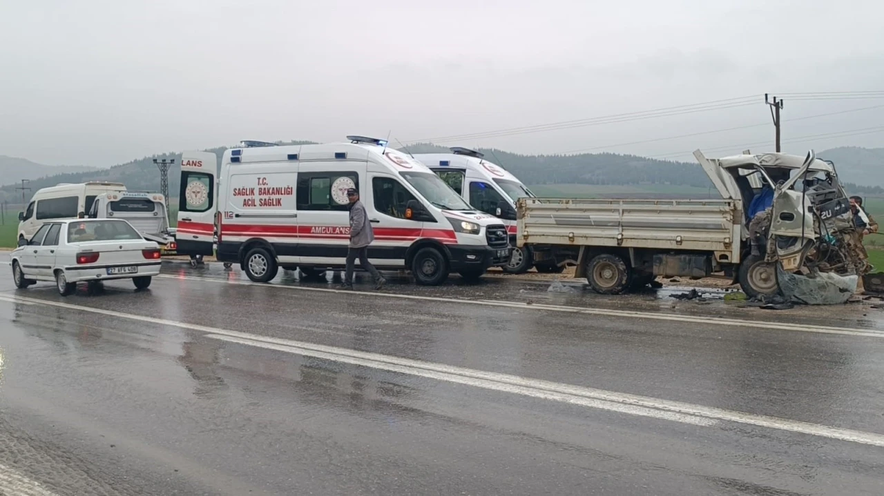 Gaziantep’te feci kaza: 1 ölü, 2 yaralı
