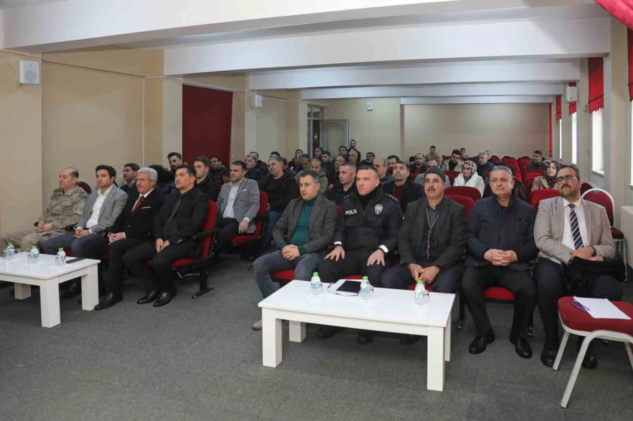 Genç’te öğrencilerin güvenliği için işbirliği toplantısı gerçekleştirildi
