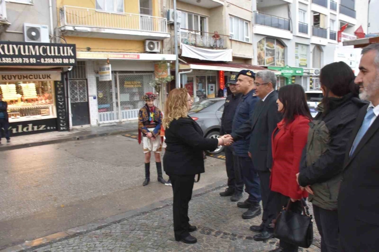 Germencik’e atanan Kaymakam Doğru göreve başladı
