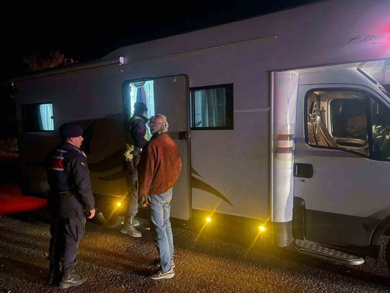 Germencik’te şüpheli şahıslar sorgulandı
