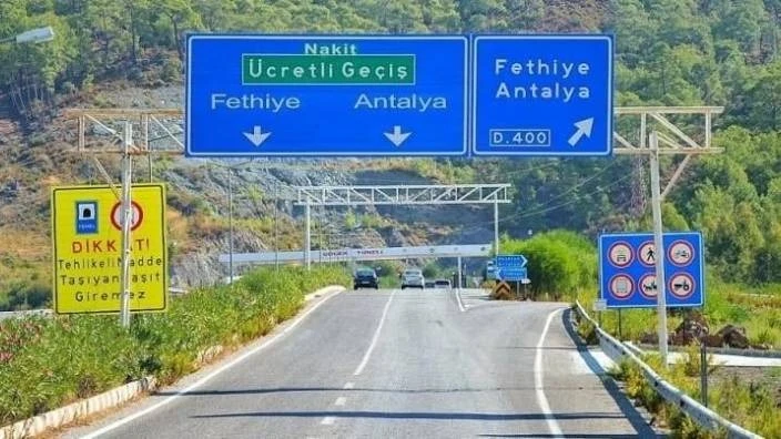 GÖCEK TÜNELİ'NDE GEÇİŞ ÜCRETİ 60 TL'YE YÜKSELDİ