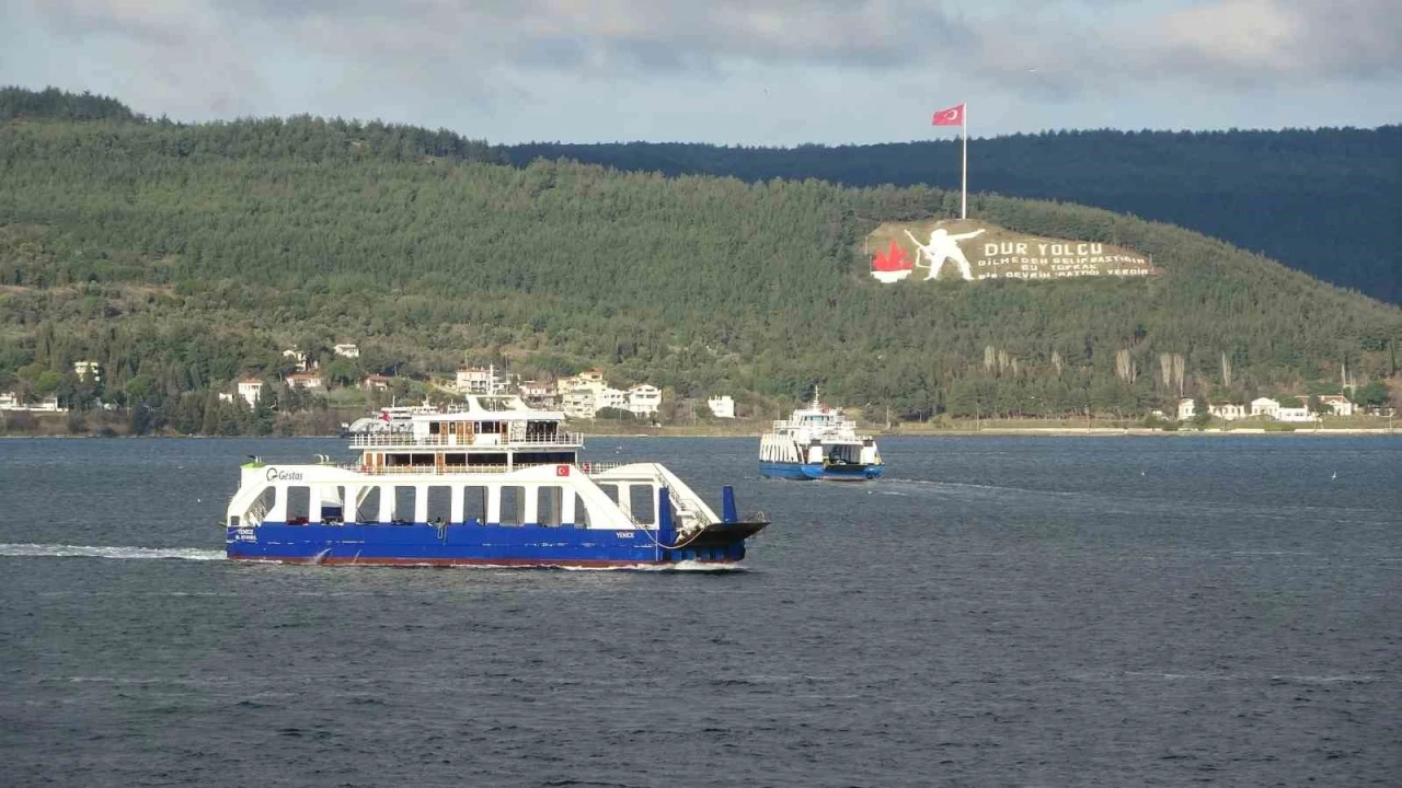 Gökçeada’ya bazı feribot seferleri iptal edildi
