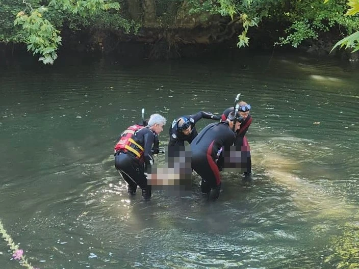 Gönen Çayı’nda kaybolan gencin cansız bedenine ulaşıldı
