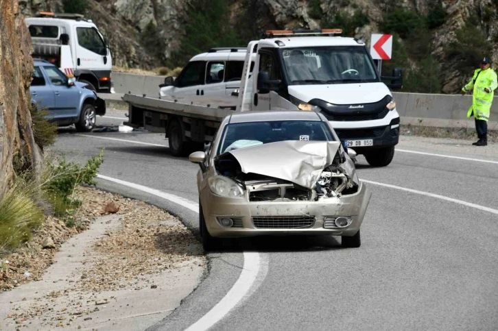 Gümüşhane’de trafik kazası: 4 yaralı
