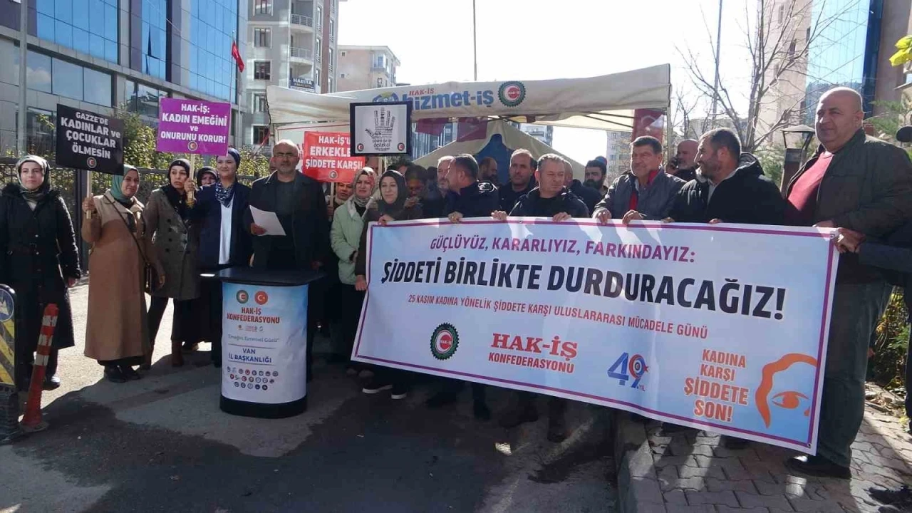 Hak-İş kadına yönelik şiddetin son bulmasını istedi
