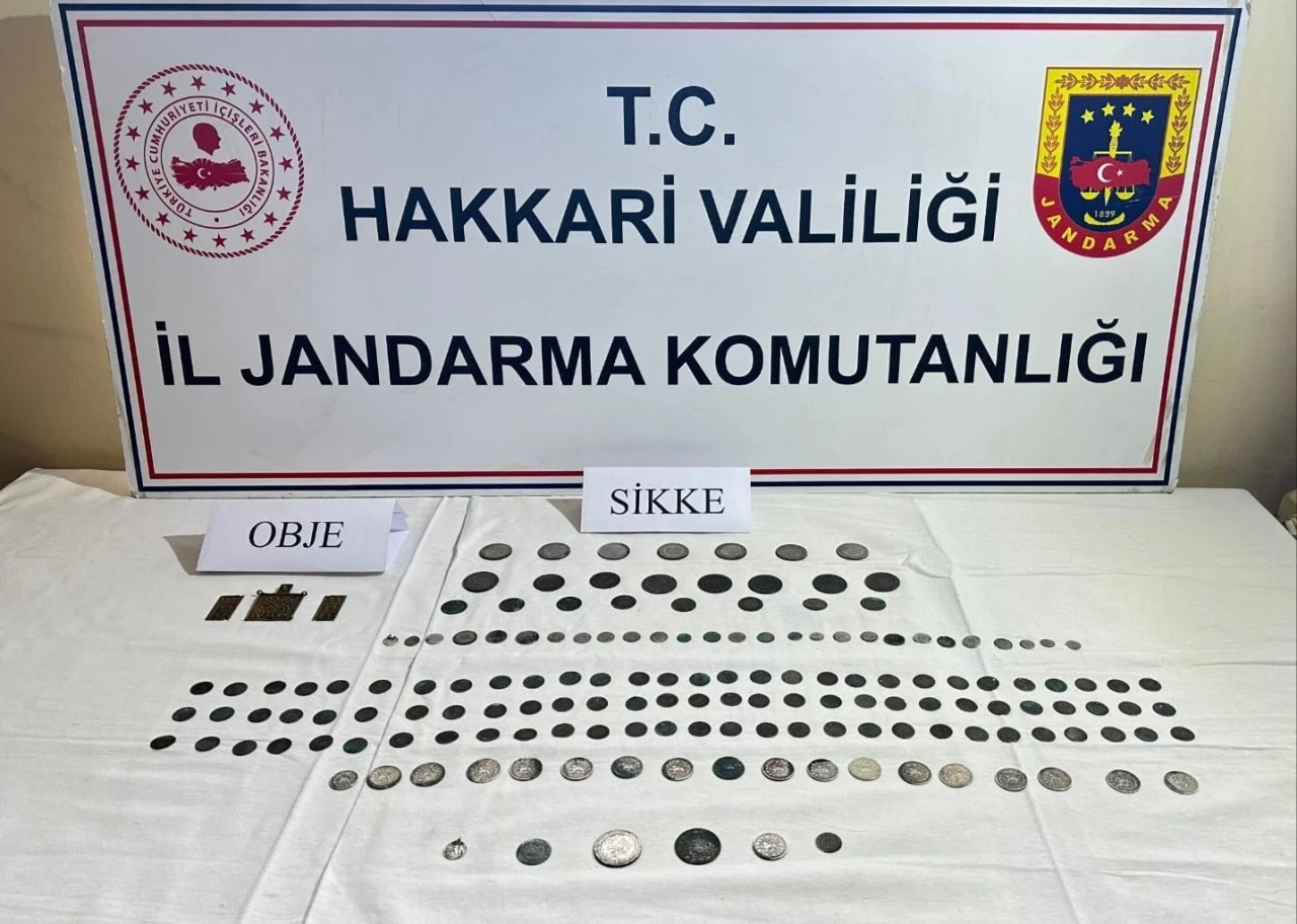 Hakkari’de tarihi eser operasyonu
