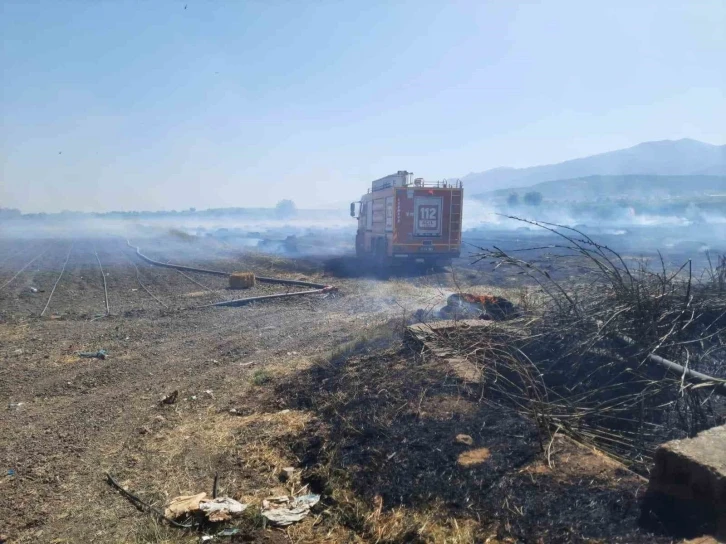 Hassa’da anız yangını söndürüldü
