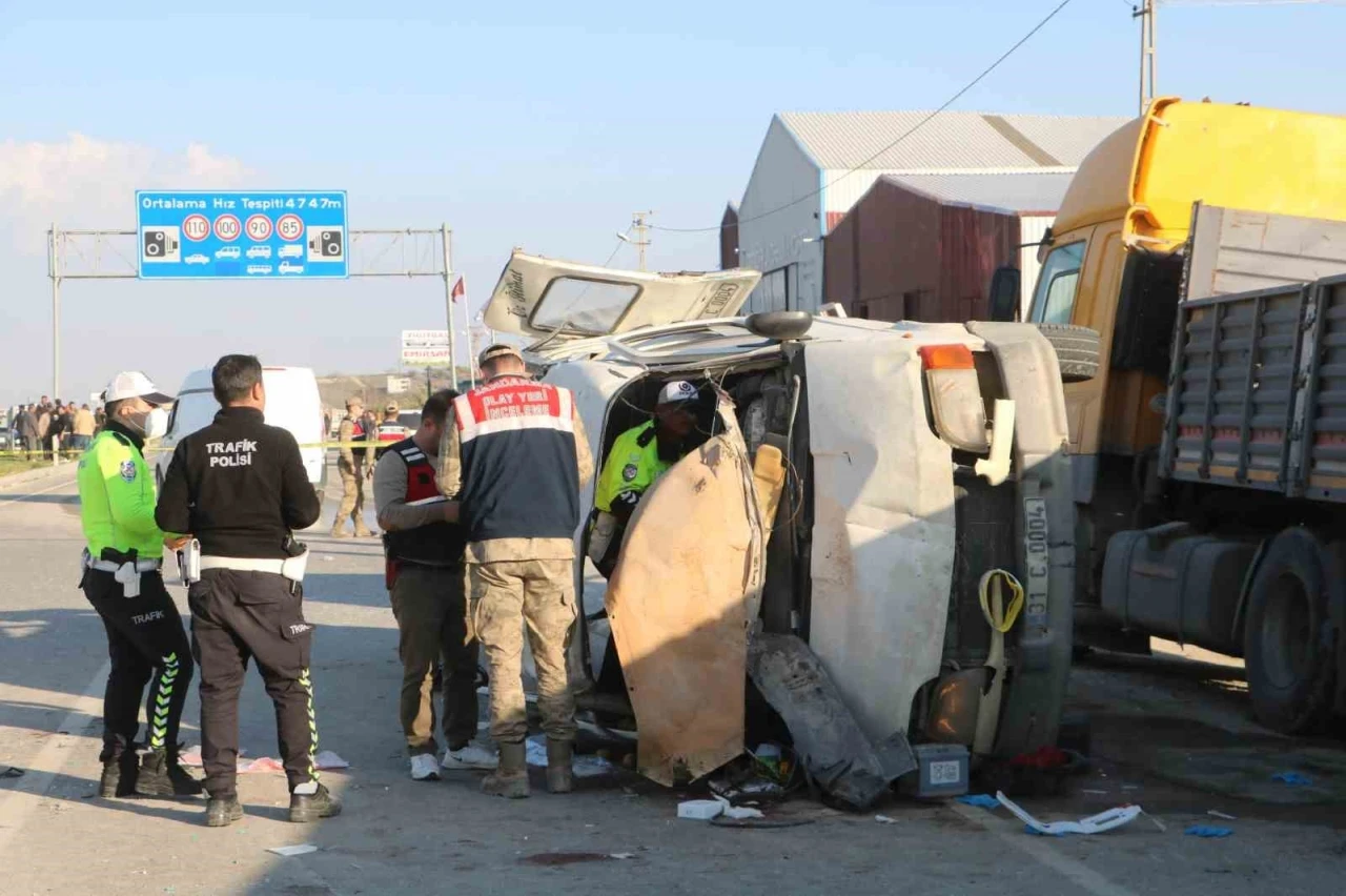 Hatay’daki feci kazada ölenlerin kimlikleri belli oldu
